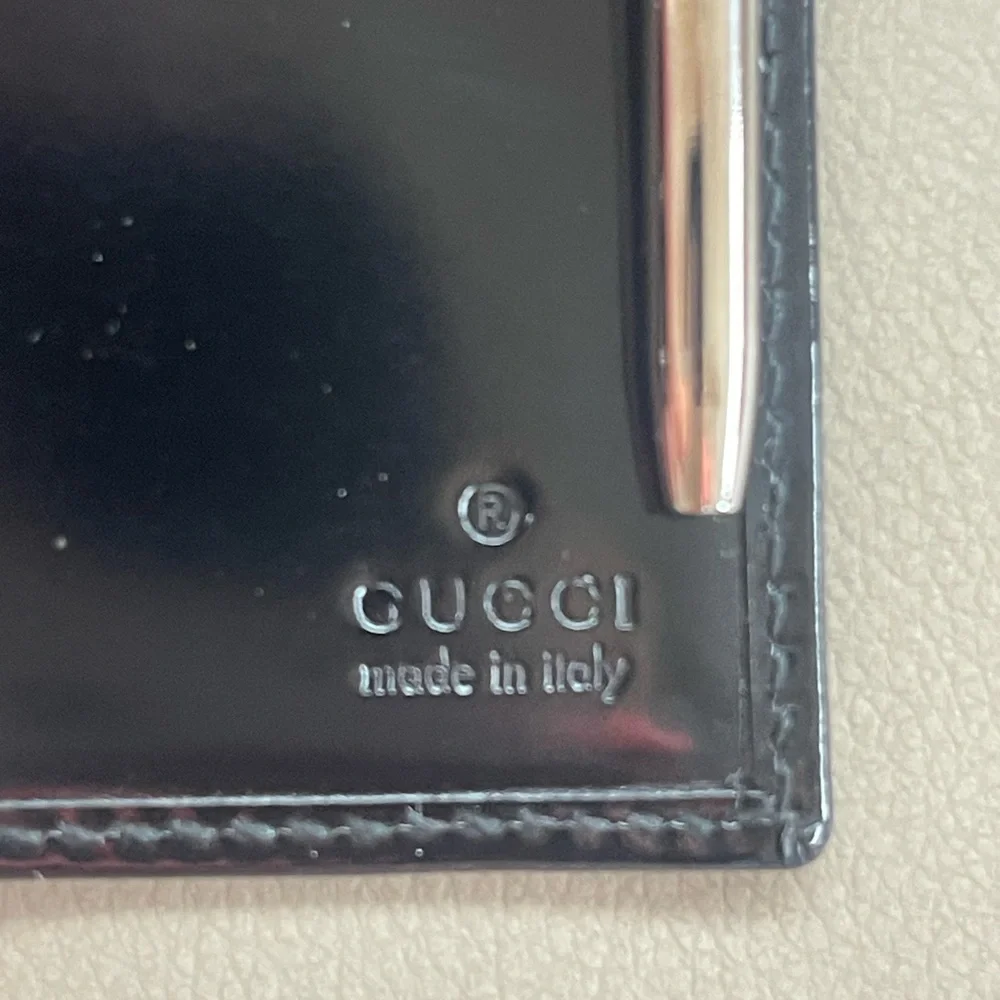 Gucci Black Notebook and Journal Holder